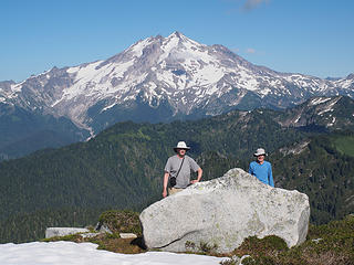 Jim & Gary on Zi-iob Peak