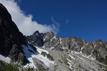 Clouds over Colchuck