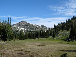 big meadow on Trail 478 A in Pasayten Wilderness