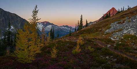 Sunrise from Easy Pass - North Cascades