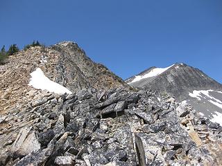 SE ridge of Monument