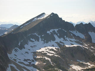 Monument Peak, from Lake Mountain
