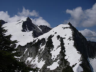 ridge traverse to Vesper