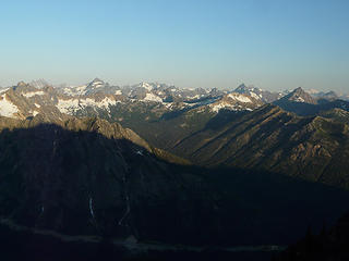 The North Cascades from Burgundy Col