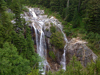 Waterfall from Denny Creek trail