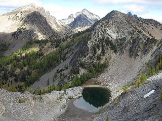 Choral Lake and peaks