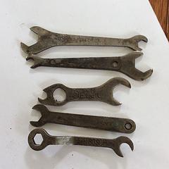 Gilfillan Bros. ignition magneto wrench set ca. 1915-1921 Gilfillan Bros. Inc., 1815 W. 16th St., Los Angeles, California USA made in USA