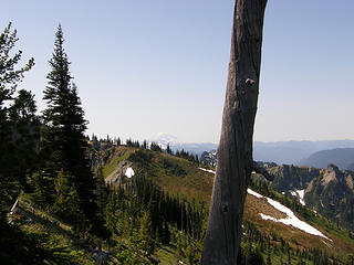 Views on way down Crystal Peak trail.