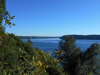 Narrows from Pt. Defiance 091017 1700 PDT