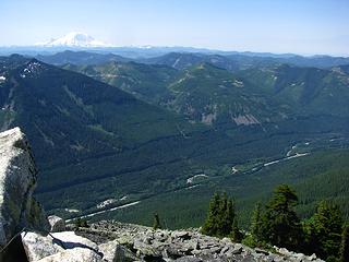 View toward Rainier from Summit