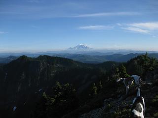 Rainier with clearing