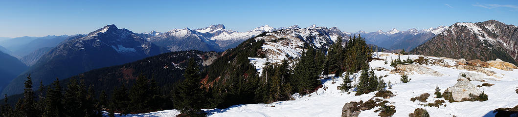Panorama north-west
