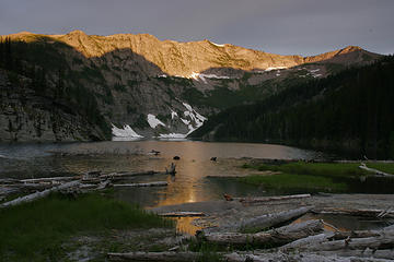 Wanless Lake, Cabinet Mountains Wilderness, Montana.