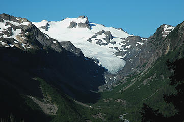 Mt Tom and the White Glacier