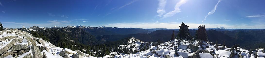 Pano from top of Granite Mountain.