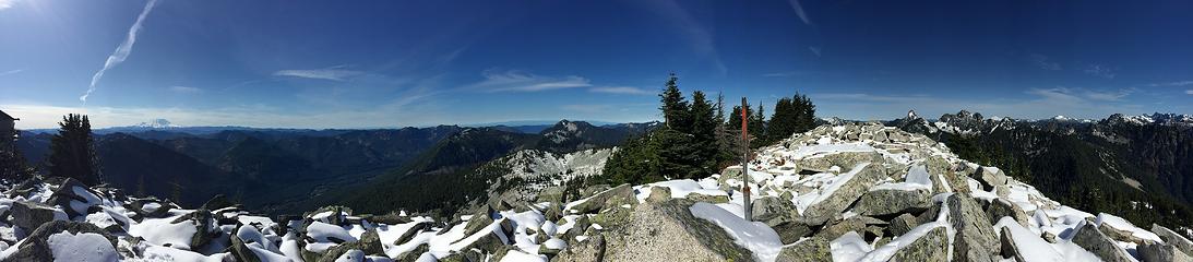 Pano from top of Granite Mountain.