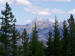 Mt. Stuart from the ridge top