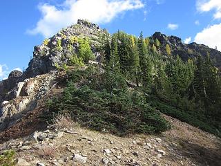 Paean Peak, from the saddle with Gopher