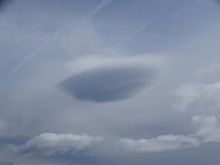 UFO cloud.