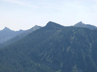 Peaks along Juniper Ridge