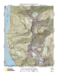 GPS route courtesy of yukon222