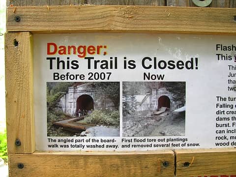 Trail Warning