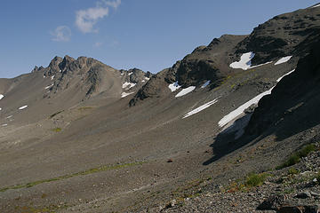 View from trail near Cameron Pass, Olympic National Park, Washington.