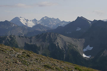 View from Cameron Pass, Olympic National Park, Washington.