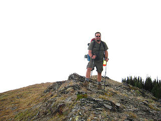Tanner on the Obstruction Point Trail, Olympic National Park.