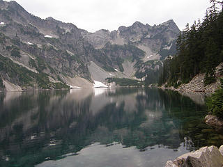 Snow Lake from outlet