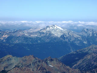 Mt. Daniel from Mt. Stuart Summit