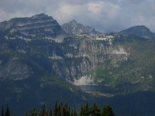 View of Terrace Mountain and Lake Clarice