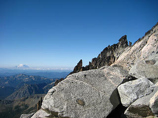 Views near the beginning of the ridge traverse
