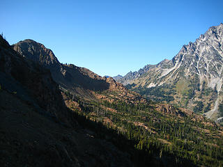 West ridge of Stuart