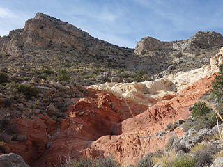 Gateway Canyon color; La Madre Wilderness NV