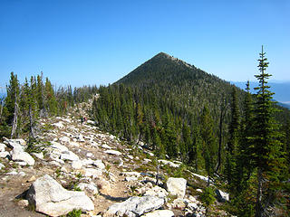 Parker Peak, Parker Ridge Trail, Selkirk Mountains, North Idaho.