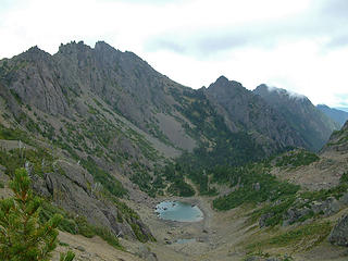 Boulder Ridge from Charlia Pass