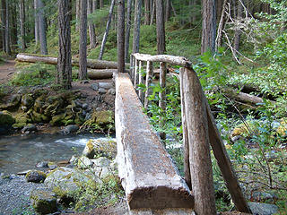 bridge across Royal Creek