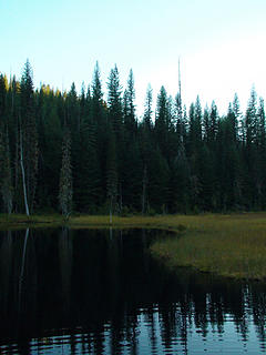 Outlet of Huff Lake
