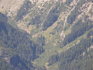Views walking north from Marmot Pass.