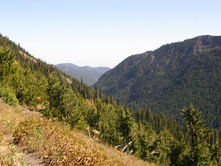 Views on way down from Marmot Pass.