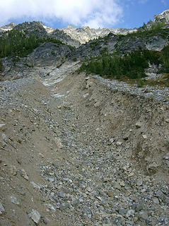 Looking up the Gully of Doom
