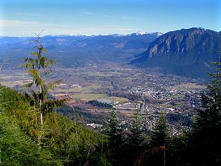 Mt Si Valley from Vista