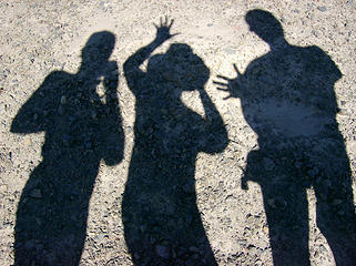 Our shadows on Jumbo