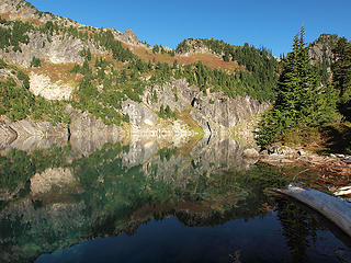 Upper Twin Lake from Outlet Area