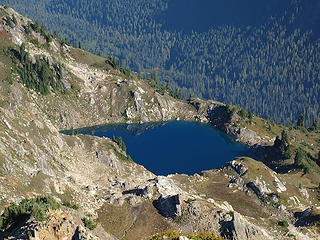 Mica Lake from Point 6914'