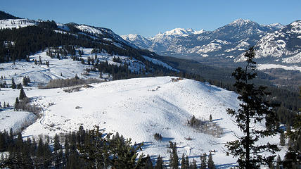 view from sun mountain lodge