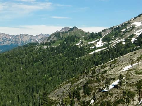 "Grudger Basin", north of June 10th Peak