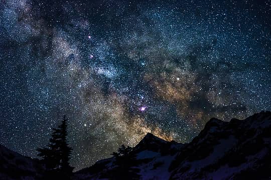Milky Way over Washington Pass