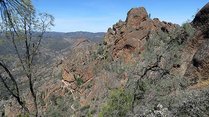 views on High Peaks trail